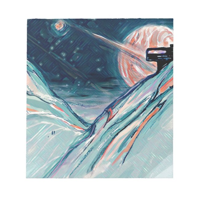 Bloc-note Mon futur chez soi dans l'espace (Devant)