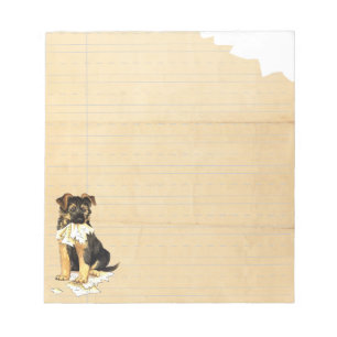 Bloc-note Mon GSD Mange Mes devoirs