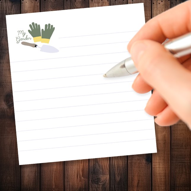 Bloc-note Mon jardin (Créateur téléchargé)