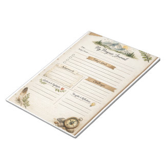 Bloc-note Mon Journal de Progrès Imprimable | Réflexion Quot