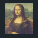 Bloc-note Mona Lisa<br><div class="desc">Mona Lisa de Léonard de Vinci Mona Lisa ; également connue sous le nom de La Gioconda ou La Joconde, ou Portrait de Lisa Gherardini, épouse de Francesco del Giocondo ; est un portrait de l'artiste florentin Léonard de Vinci. Il s'agit d'une peinture à l'huile sur un panneau de peuplier,...</div>