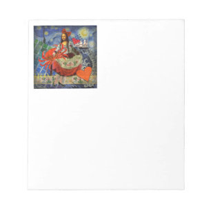 Bloc-note Mona Lisa Fun Zodiac Whimsical