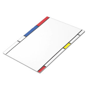 Bloc-note Mondrial Minimaliste Géométrique De Stijl Art Mode