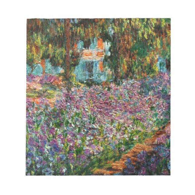 Bloc-note Monet Le jardin de l'artiste à Giverny (Devant)