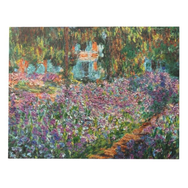 Bloc-note Monet Le jardin de l'artiste à Giverny  (Devant)