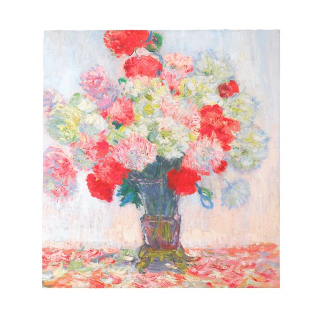 Bloc-note Monet Peonies (Devant)