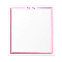 Monogramme Rose Foncé