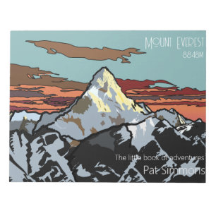 Bloc-note Mont Everest - Le sommet de la planète