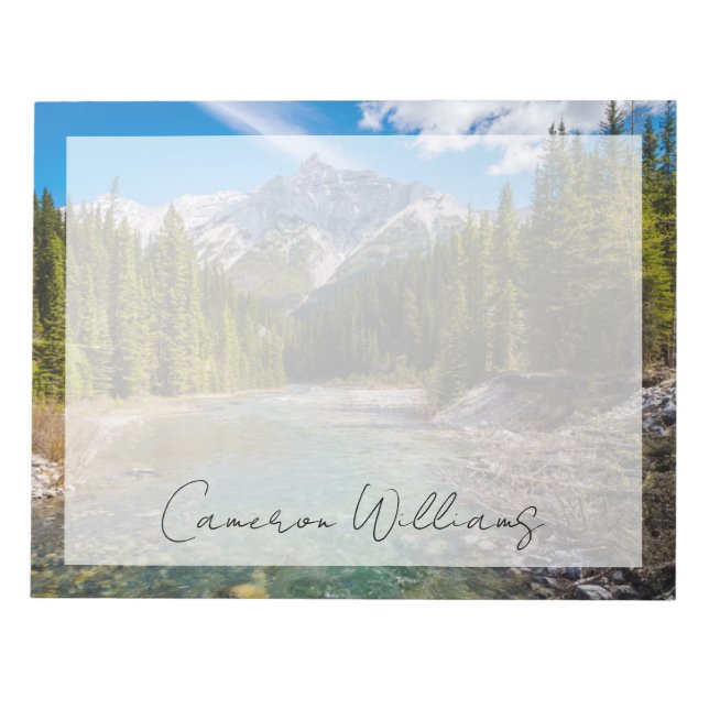 Bloc-note Montagnes | Parc national Banff, Rocheuses canadie (Devant)