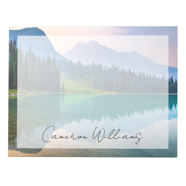 Bloc-note Montagnes | Parc national Yoho, Colombie-Britanniq (Devant)