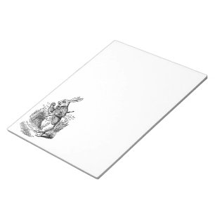 Bloc-note Montre vintage Alice au pays des merveilles du lap