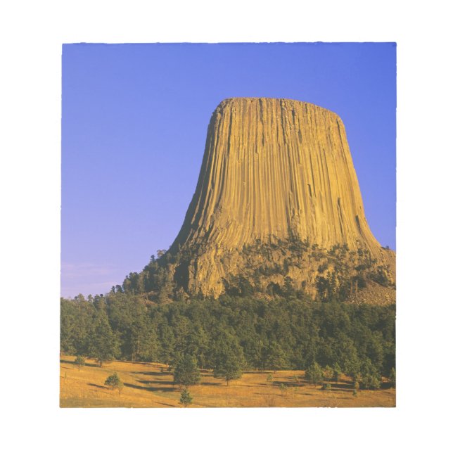 Bloc-note Monument national de Devils Tower dans le Wyoming (Devant)