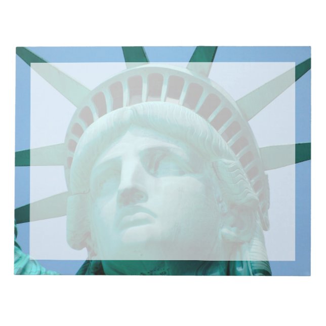 Bloc-note Monuments | Statue de Liberty Face (Devant)