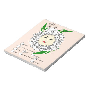 Bloc-note Mood Tracker mensuel