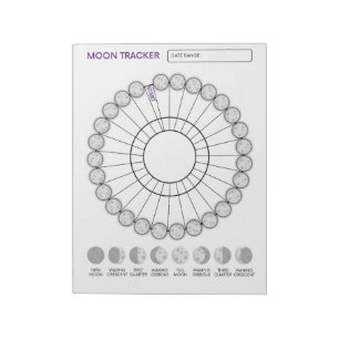 Bloc-note Moon Tracker