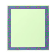 Motif Abstrait pourpre et vert avec diamants