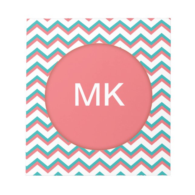 Bloc-note Motif Chevron Sud-Ouest (Devant)