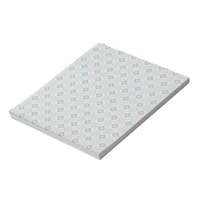 Bloc-note Motif coquillage sans couture (Tourné)