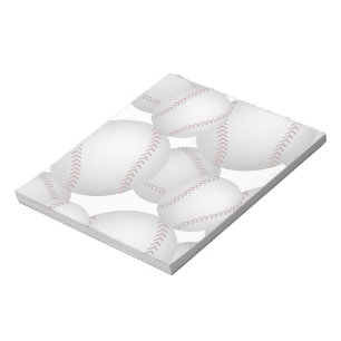 Bloc-note Motif de base-ball