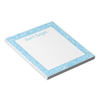 Bloc-note Motif de cercle amusant
