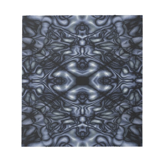 Bloc-note motif de chiffres Abstraits (Devant)