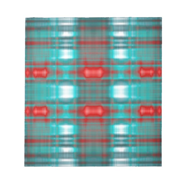 Bloc-note motif de flou de grunge Abstrait (Devant)