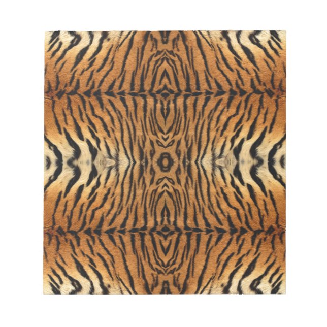 Bloc-note Motif de fourrure de tigre (Devant)