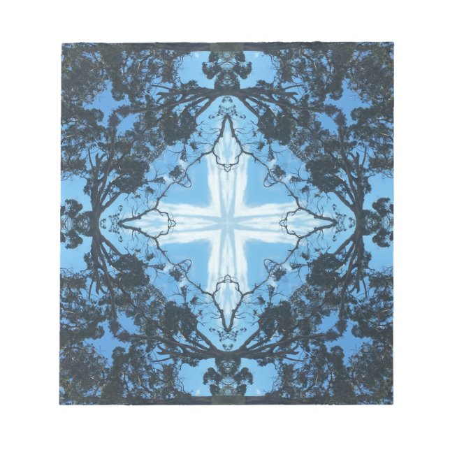 Bloc-note Motif de la Croix Bleue (Devant)