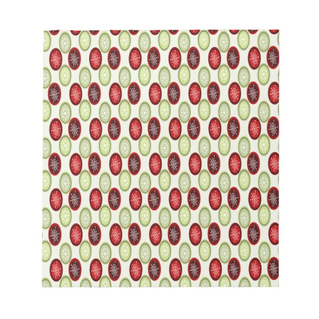Bloc-note Motif de Noël (Devant)