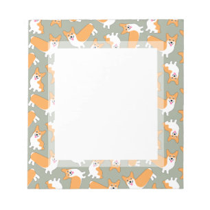 Bloc-note Motif de Pembroke Welsh Corgi