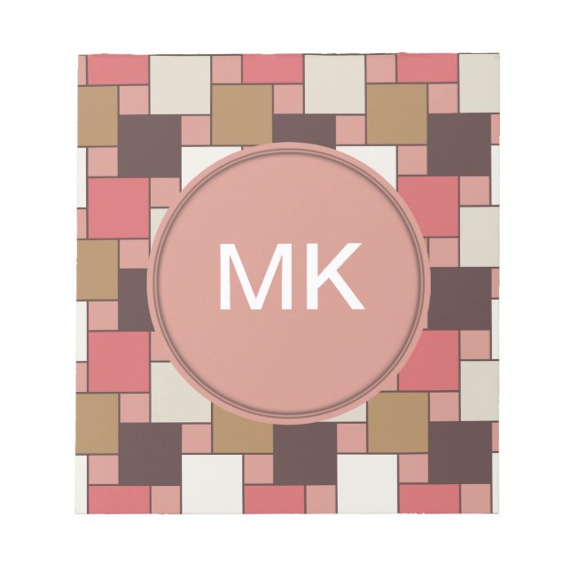 Bloc-note Motif de pesage citrouille (Devant)