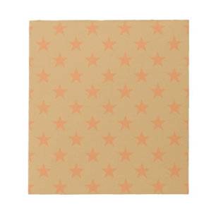 Bloc-note Motif étoile rouge