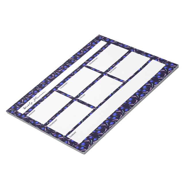 Bloc-note Motif floral printanier (Incliné)