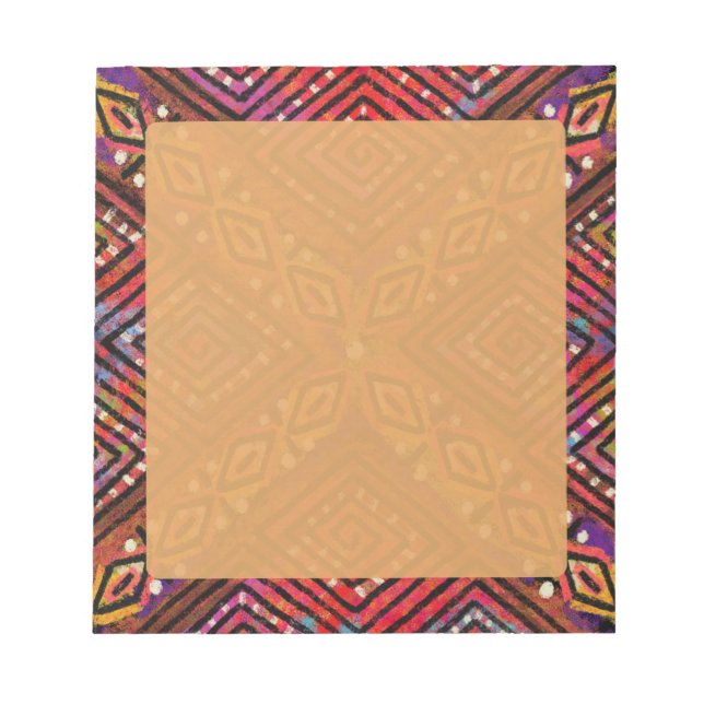 Bloc-note Motif inspiré de boue (Devant)