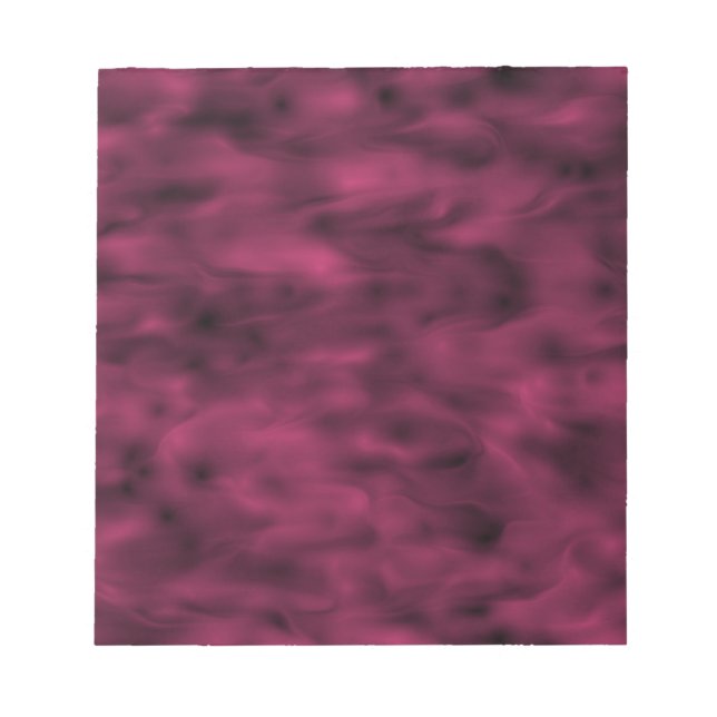 Bloc-note Motif marbré noir violet (Devant)