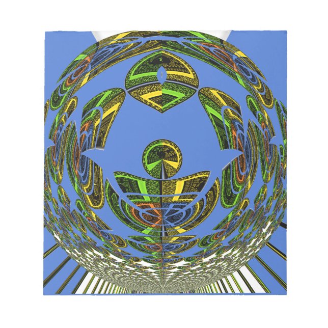 Bloc-note Motif moderne vintage (Devant)