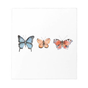Bloc-note Motif papillon