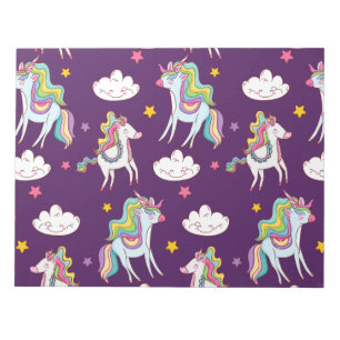 Bloc-note Motif Unicorn Funny Magic Horse