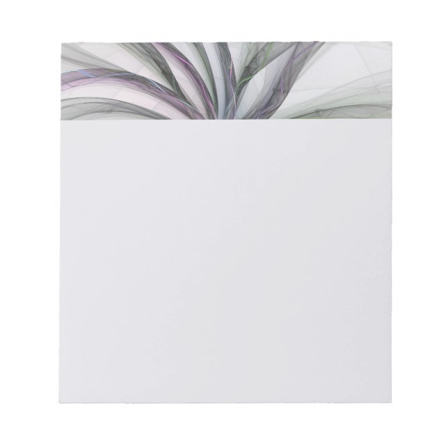 Bloc-note Motifs de filigrane Abstrait Moderne Fractal Balan (Devant)