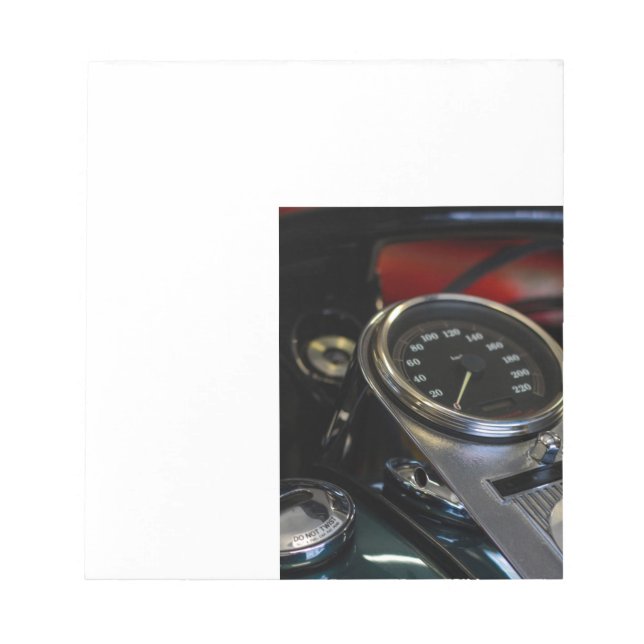 Bloc-note Motorbike Motorcycle Biker Riker (Devant)