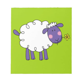 Bloc-note mouton laineux