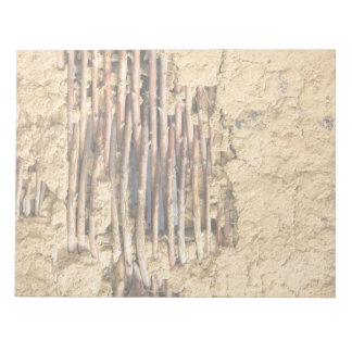 Bloc-note Mud and wattle wall