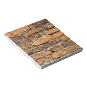 Bloc-note Mur en briques antique