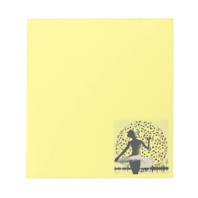 Bloc-note Music - Echoing your Self (papeterie version) (Devant)