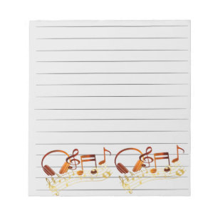 Bloc-note Musical Notepad
