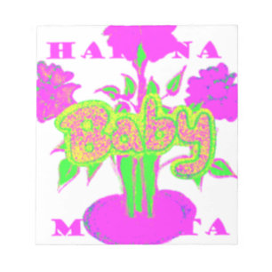 Bloc-note My Baby Hakuna Matata