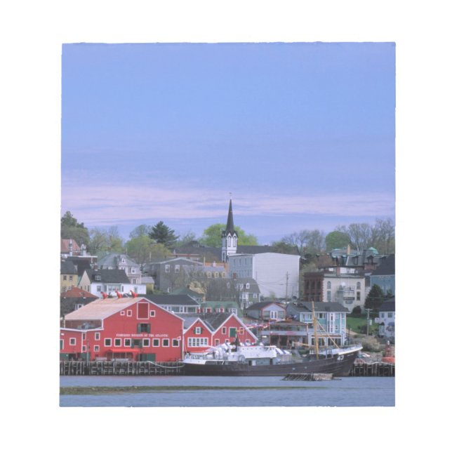 Bloc-note N.A. Canada, Nouvelle-Écosse. Vue de Lunenburg, un (Devant)