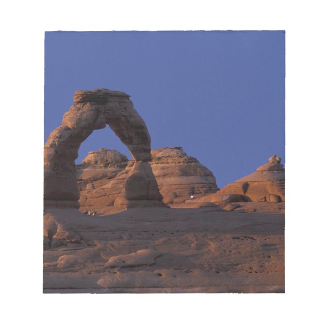 Bloc-note NA, États-Unis, Utah, Parc national des Arches. Dé (Devant)
