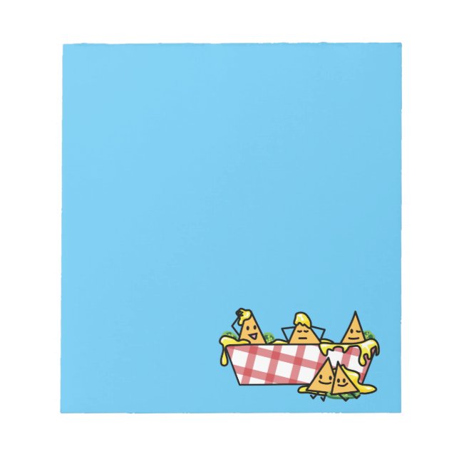 Bloc-note Nachos Fromage fondu Jalapeno Nacho chips tortilla (Devant)