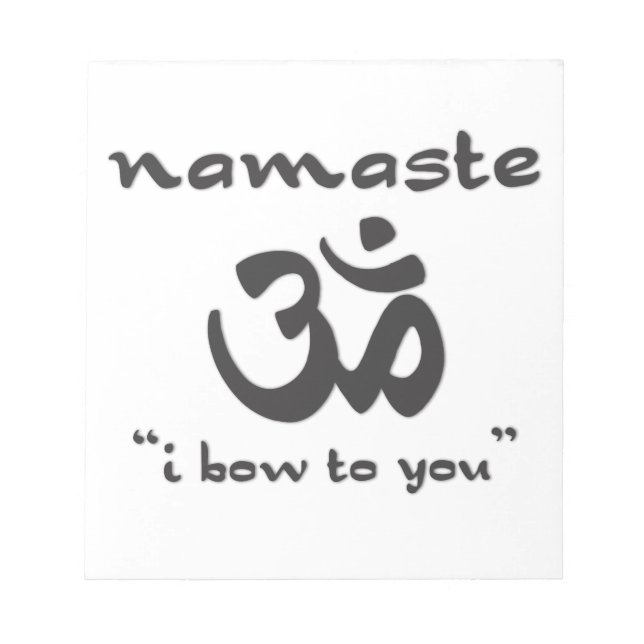Bloc-note Namaste - Je T'Ai Oublié (Devant)